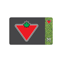 Canadian Tire $50 Gift Card-Air Miles cannot be collected on Gift Card purchases