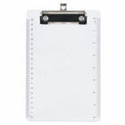 JAM Paper Small Plastic Memo Clipboard - 6" W x 9" H - Clear - 12 Pack-Color: Clear. Be stylish and organized with colorful clipboards.