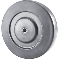 Hard Rubber Wheels, Tread Width", 1 1/4, Hard Wheels, Bearing Type, Plain, 12 Pack-Wheel Diameter" - 4