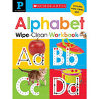 Scholastic Early Learners Wipe-Clean Workbook - Alphabet - Grade Pre-K-Focuses on learning upper and lowercase letters, while encouraging children's development of language