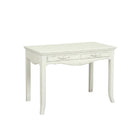 Plata Import Lu Office Desk Secretary Desk - French Style - White-Secretary desk