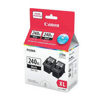 Canon PG-240XL Black Twin Ink Value Pack (5206B008)-Black