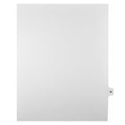 Mark Maker Legal Tabs - Letter Size - White - 1/15th cut - 25 tabs per package - 5 packages Pack - Number 72-White Single Tabs