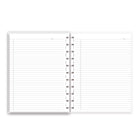 Blueline MiracleBind Gold Collection Notebook -11" x 9-1/16" - White - 116 Pages-116 pages