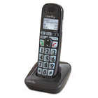 Clarity E814CC 40-dB Amplified Corded/Cordless Phone Combo with Digital Answering Machine - Black-Large high contrast CID display