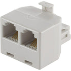 GE Duplex In-Wall Adapter-Plug duplex adapter plug into any modular jack
