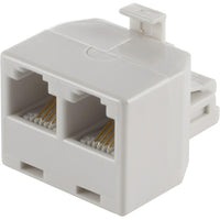 GE Duplex In-Wall Adapter-Plug duplex adapter plug into any modular jack