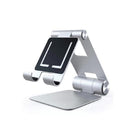Satechi R1 Aluminum Hinge Holder Folder Stand - Silver-Hinge Holder Folder Stand