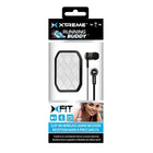 Xtreme XBA9-1006-WHT BT Clip-On Wireless Aux Reciever-Clip on Wireless Audio Receiver, great for headphones, earphones, car & home stereos