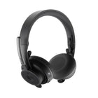 Logitech  Zone Wireless Bluetooth Headset (981-000797)-Simultaneously connected to your computer and smartphone with USB-A dongle and Bluetooth; 30m (100’) wireless range