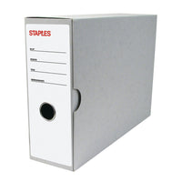 Staples Binding Case - Invoice #6 - 10-1/4" x 3-1/2" x 9"-Ideal for storing important loose papers (invoices, bills of lading, forms, letters, etc)