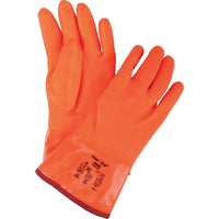 Ansell Polar Grip 23-700 Gloves - Size X-Large/10, 11" L - Pvc, Foam Fleece Inner Lining - Winter Weight - 3 Pack-Cuff Style Gauntlet