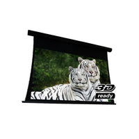 EluneVision Reference AudioWeave 4K Tab Tensioned Screen, Audio-Transparent Material, 120", 16:9-Tab-tensioners ensure a perfectly flat screen surface, today and year after year