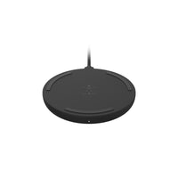 Belkin 15 Qi Charger With Power Supply-Charge without removing your case. Our BOOSTCHARGE Wireless Charging Pads are engineered to work with lightweight plastic cases up to 3mm.