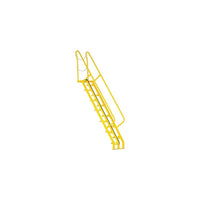 Vestil Alternating-Tread Stairs, No. of Steps: 13, Material: Steel (ATS-8-56)-Material: Steel