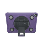 CTA Digital Magnetic Splash-Proof Case with Metal Mounting Plates for 10.2" iPad Gen 7 and 8, Air 3 and 10.5" Pro - Purple-Full access to charge port, speakers, and home button