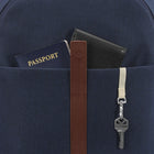 Samsonite 14.1" Virtuosa Backpack - Navy-Interior water bottle pocket