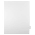 Mark Maker Legal Exhibit Index Tab White Single Tabs, 1/25th Cut, Letter Size, No Holes, Number 71, 25 Pack-White Single Tabs, 1/25th Cut