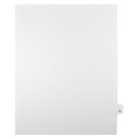 Mark Maker Legal Exhibit Index Tab White Single Tabs, 1/25th Cut, Letter Size, No Holes, Number 71, 25 Pack-White Single Tabs, 1/25th Cut