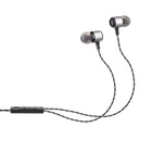 General Supply Goods + Co Metallic Wired USB-C In-Ear Earbuds with Case - Silver-Wired in-ear earbuds