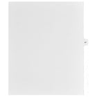 Mark Maker Legal Exhibit Index Tab White Single Tabs, 1/15th Cut, Letter Size, No Holes, Number 67, 25 Pack-White Single Tabs, 1/15th Cut