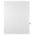 Mark Maker Legal Tabs - Letter Size - White - 1/15th cut - 25 tabs per package - 5 packages Pack - Number 191-White Single Tabs