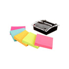 Post-It Pop-Up Notes With Dispenser - Assorted Bright Colours - 3" W x 3" L (76 mm W x 76 mm L) - 12 Per Pack-Pop-up Notes with Dispenser