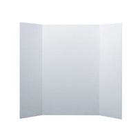 Flipside Products Corrugated Project Board, 1-Ply, 36" x 48", White, Box of 24-Use for Science Fairs, Birthday Parties, or any event for display purposes