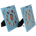Cathay Importers Premier Anniversaire Frame, Blue, 2 Pack-12 small oval and 1 large oval opening for photos