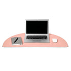 Poppin Portable Desk Pad - Blush-Features an antimicrobial coating that can kill 99% of bacteria within 24 hours