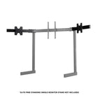 Next Level Racing Universal Elite Freestanding Monitor Stand Triple Add-On - Black-Custom-made outer-arm plates provide 42 degrees of adjustable outer screen angle for maximum immersion