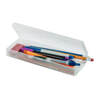 Staples Echo Pencil Case - White-Plastic