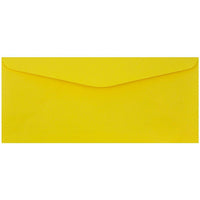 JAM Paper #9 Envelopes, 3 7/8 x 8 7/8, Yellow Recycled, 1000 Pack (1532902B)-Colour: Yellow