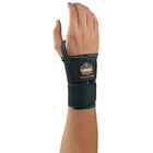 Ergodyne ProFlex 4010 Double Strap Wrist Support, Large, Black (70026)-Double strap Wrist Support, Right-handed