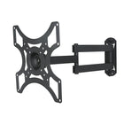 Techly 2-Joints Tilting TV Wall mount, 19-37"-Support to Full-motion wall with single arm