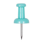 JAM Paper Push Pins, Teal Pushpins, 2 Packs of 100, 200 Total (22432067a)-3