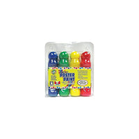 Crafty Dab Non-toxic 1.4 Oz. Poster Paint, 8 Pack-Washable paints for painting