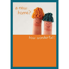 Millbrook Studios 5-3/8" x 7-3/4" A New Home? Greeting Cards and Envelopes, 18 Pack (06745)-Printed on uncoated card stock