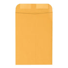 Staples Gummed Kraft Catalogue Envelopes - 7-1/2" x 10-1/2" - 100 Pack-Made from 24-lb bond kraft paper for durability and to conceal contents