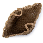 Truu Design Chunky Braided Jute Basket, 13.75 x 18 inches, Natural-Purpose: this basket is an additional storage organizer for your towels, laundry, magazines, toys, and many other household goods