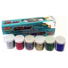 Charles Leonard Creative Arts Glitter Set, 24 Pack (CHL41012)-Arts & Crafts accessories