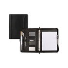 Bugatti Lezard Textured Rind Binder - Vegan Leather - Black (RGB2391BU-BLACK)-Black, Textured Vegan leather