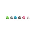 Flash Furniture Bright Beginnings Commercial Grade 512 Piece Peg Accessory Pack for Modular STEAM Walls - Pastel-Encourage Cognitive Development with Creative Play