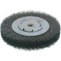 Economy Crimped Wire Wheel Brushes, Wide Face, Steel, NU103, 3 Pack-Fill Dia." - 0.014