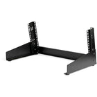 StarTech 4U 2-Post Open Frame Desktop Rack-The floor standing rack is engineered to meet EIA-310 rack-mount standards and is constructed of solid steel which provides a sturdy and safe mounting solution for your equipment