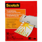 Scotch Thermal Laminating Pouches - TP3854-50-C - Letter Size - 3 Mil - 50 Pack-Helps to protect documents you handle frequently