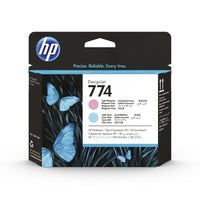 HP 774 Light Magenta/Light Cyan DesignJet Printhead-Ink Colour: Light magenta, cyan