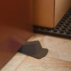 Giant Foot Heavy Duty No Slip Doorstop Brown - 2 Pack-Large flange and finger-grips on "heel" for easy removal