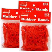 JAM Paper Rubber Bands, #33 Size, Red Rubberbands, 300 Pack (333RBreg)-Regular Size Red Rubber Bands