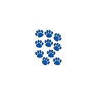Teacher Created Resources Paw Prints Accents, Blue, 90 Pack-Bulletin board accents with eye catching design for decoration purposes
